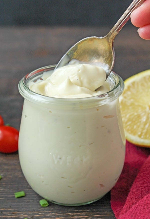 This creamy Paleo Whole30 Mayo comes together quickly and tastes so much better than store bought. This will become your new favorite. This creamy Paleo Whole30 Mayo comes together quickly and tastes so much better than store bought. This will become your new favorite.