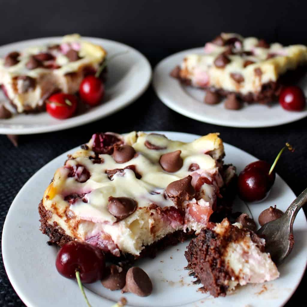 Chocolate Cherry Cheesecake